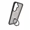 Evelatus Samsung Galaxy A37 / A36 Etui Shield z MagSafe i stojakiem, matowy, dymny szary