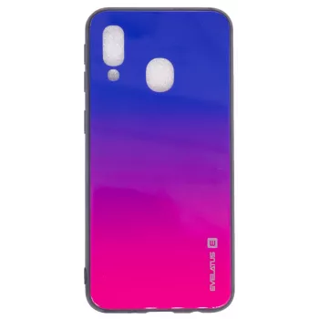 Evelatus Samsung Galaxy A40 Gradient Glass Case 4 Mystery