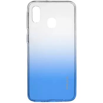 Evelatus Samsung Galaxy A40 Gradient TPU Case Blue