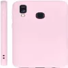 Evelatus Samsung Galaxy A40 etui Nano Silicone Soft Touch TPU Beżowy