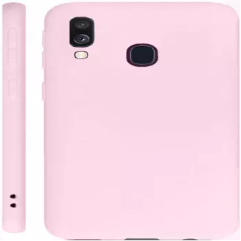 Evelatus Samsung Galaxy A40 etui Nano Silicone Soft Touch TPU Beżowy