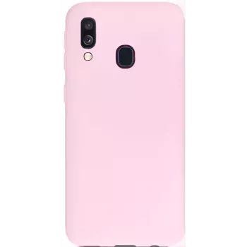 Evelatus Samsung Galaxy A40 etui Nano Silicone Soft Touch TPU Beżowy