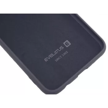 Evelatus Samsung Galaxy A40 Nano Silikonowe etui Soft Touch TPU Czarny