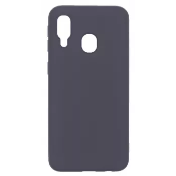 Evelatus Samsung Galaxy A40 Nano Silikonowe etui Soft Touch TPU Czarny