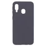 Evelatus Samsung Galaxy A40 Nano Silikonowe etui Soft Touch TPU Czarny