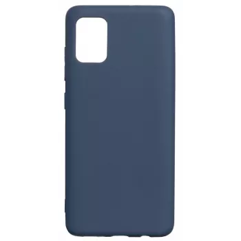 Evelatus Samsung Galaxy A41 Nano Silicone Case Soft Touch TPU Blue