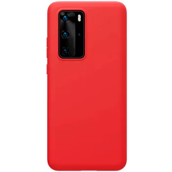 Evelatus Samsung Galaxy A41 Nano Silicone Case Soft Touch TPU Red