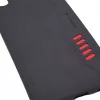 Evelatus Samsung Galaxy A50 Shooter Series Czarna Wytrzymała Pokrywa Tylna z Podpórką i Uchwytem na Palec