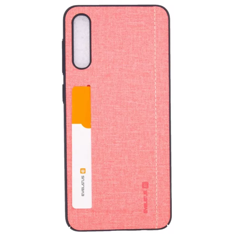 Evelatus Samsung Galaxy A50 Silicone Case Pink