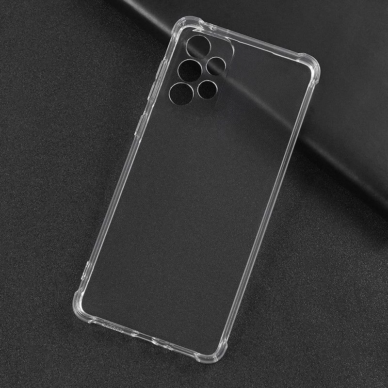 Evelatus Samsung Galaxy A53 5G Wojskowy Odporny na Wstrząsy Silikonowy Etui TPU Przezroczysty