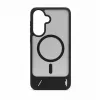 Evelatus Samsung Galaxy A57 Gumowana obudowa MagSafe ze stojakiem Czarna