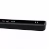 Evelatus Samsung Galaxy A57 Etui ochronne Shield z MagSafe i stojakiem, matowy pierścień, czarny