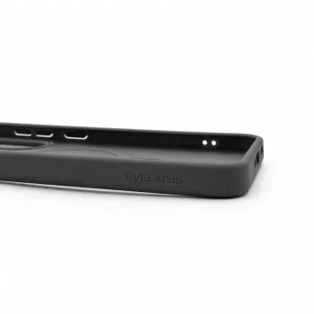 Evelatus Samsung Galaxy A57 Etui Shield z MagSafe i podstawką, matowy pierścień, dymny szary