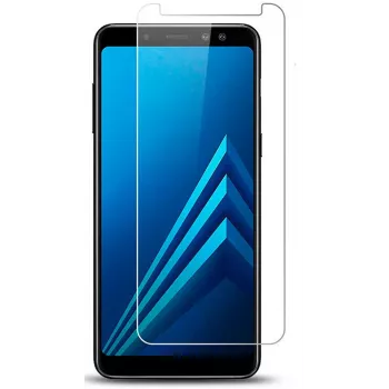 Evelatus Samsung Galaxy A6 (2018) 0.33mm Flat Clear Tempered Glass Screen Protector with Japan Glue, Anti-Static