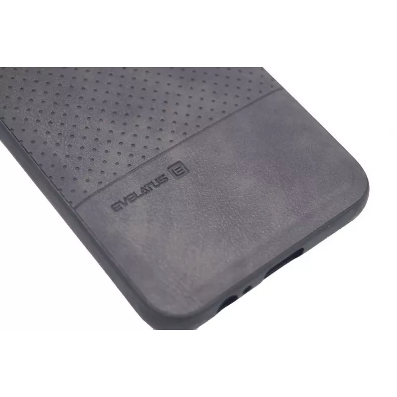 Evelatus Samsung Galaxy A6 2018 TPU Case z metalową płytką do magnetycznego uchwytu samochodowego Czarny