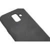 Evelatus Samsung Galaxy A6 2018 TPU Case z metalową płytką do magnetycznego uchwytu samochodowego Czarny