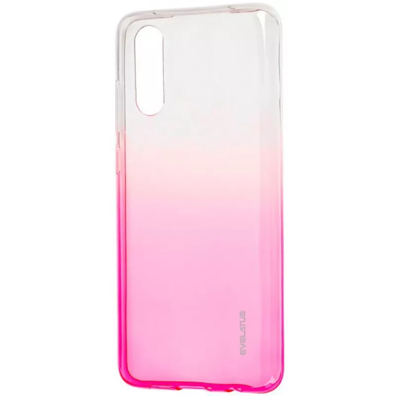Evelatus Samsung Galaxy A70 Gradient TPU Case Rose Red