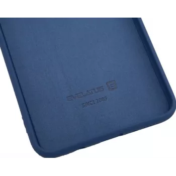 Evelatus Samsung Galaxy A70 Nano Silicone Case Soft Touch TPU Dark Blue