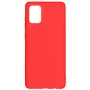 Evelatus Samsung Galaxy A71 Nano Silikonowe etui Soft Touch TPU Czerwone