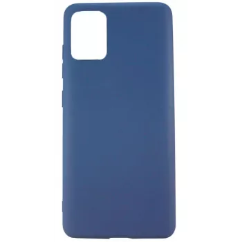 Evelatus Samsung Galaxy A72 Nano Silicone Case Soft Touch TPU Midnight Blue