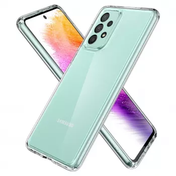 Evelatus Samsung Galaxy A73 5G Clear Silicone Case 1.5mm TPU Transparent