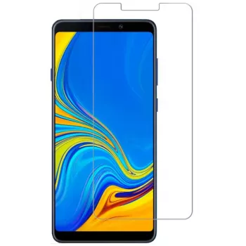 Evelatus Samsung Galaxy A9 2018 0.33mm Flat Clear Tempered Glass Screen Protector z klejem Japan Glue, antystatyczny