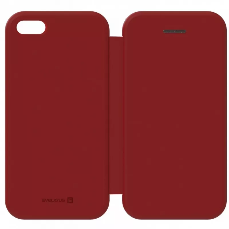 Evelatus Samsung Galaxy J4 Plus Etui Książkowe Wino Czerwone