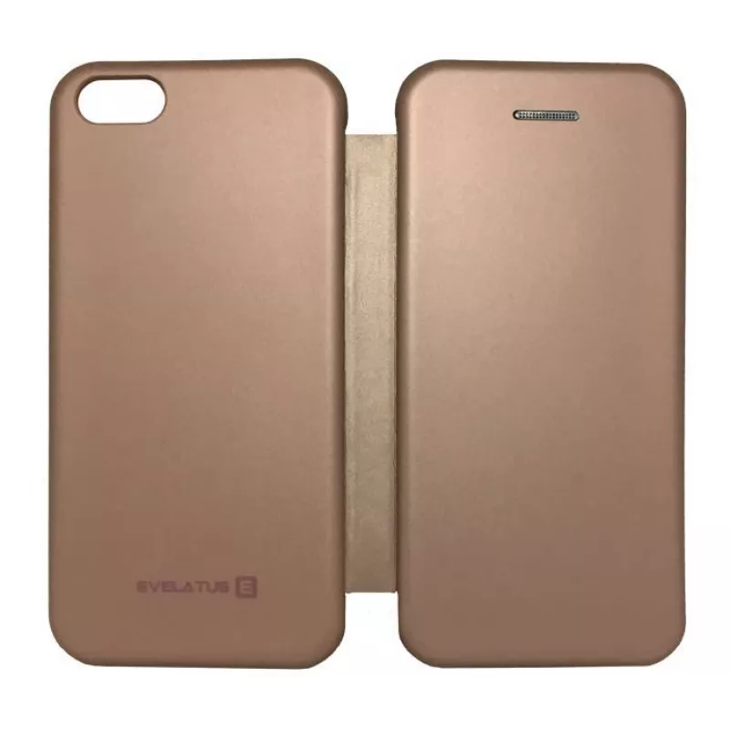 Evelatus Samsung Galaxy J6 (2018) Etui książkowe Różowe Złoto