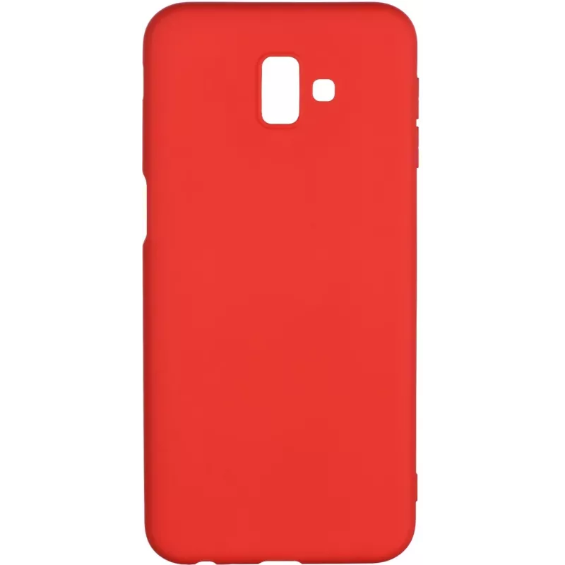 Evelatus Silikonowe etui Samsung Galaxy J6 Plus Czerwone