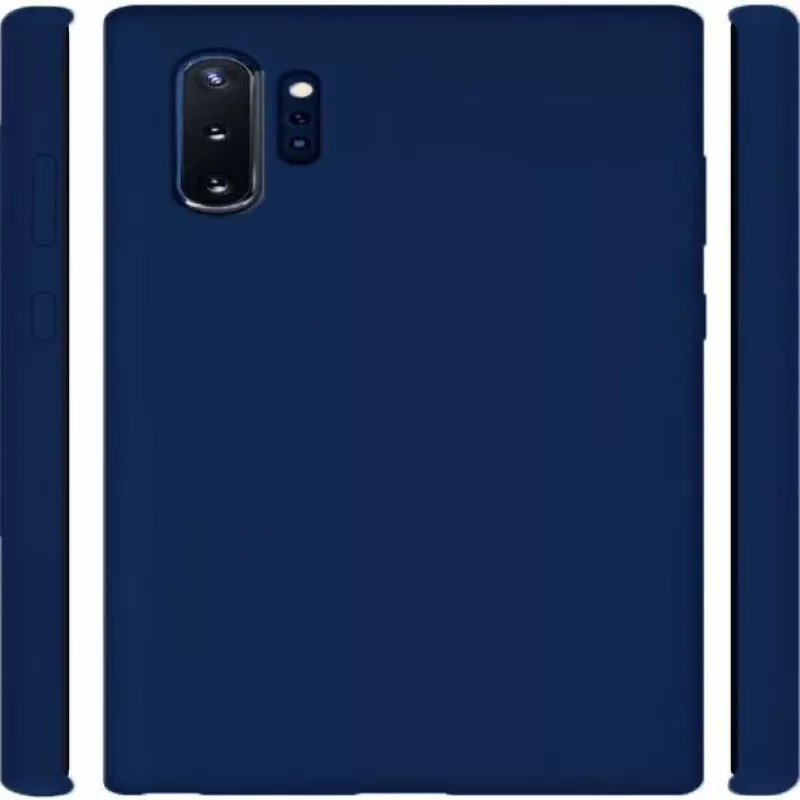 Evelatus Samsung Galaxy Note 10 Plus Nanolukiernicza etui silikonowe Soft Touch TPU Niebieski
