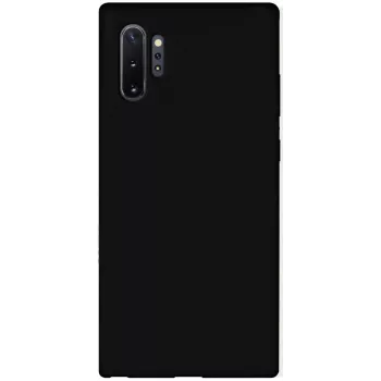 Evelatus Samsung Galaxy Note 10 Plus Premium etui silikonowe Soft Touch czarne