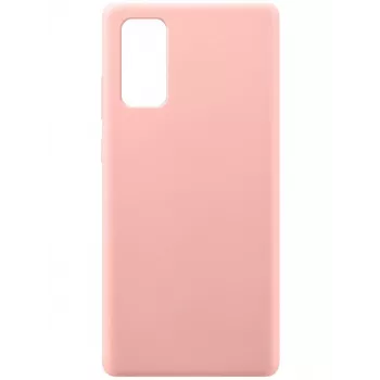 Evelatus Samsung Galaxy Note 20 Nano Silicone Case Soft Touch TPU Beige