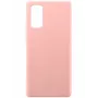 Evelatus Samsung Galaxy Note 20 Nano Silicone Case Soft Touch TPU Beige