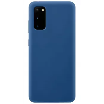 Evelatus Samsung Galaxy Note 20 Nano Silicone Case Soft Touch TPU Blue