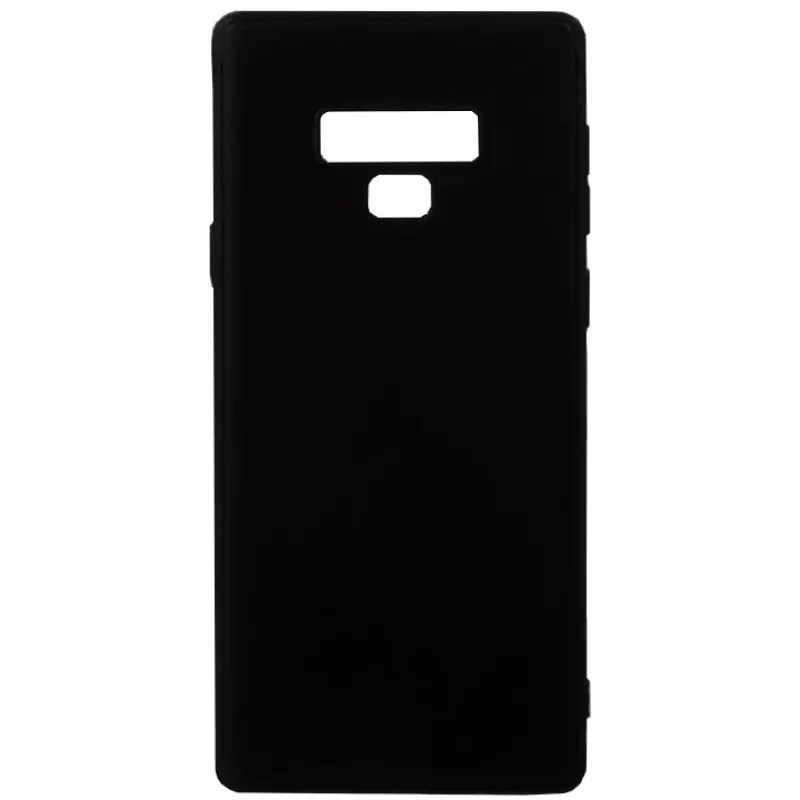 Evelatus Samsung Galaxy Note 9 Nano Silicone Case Soft Touch TPU Black