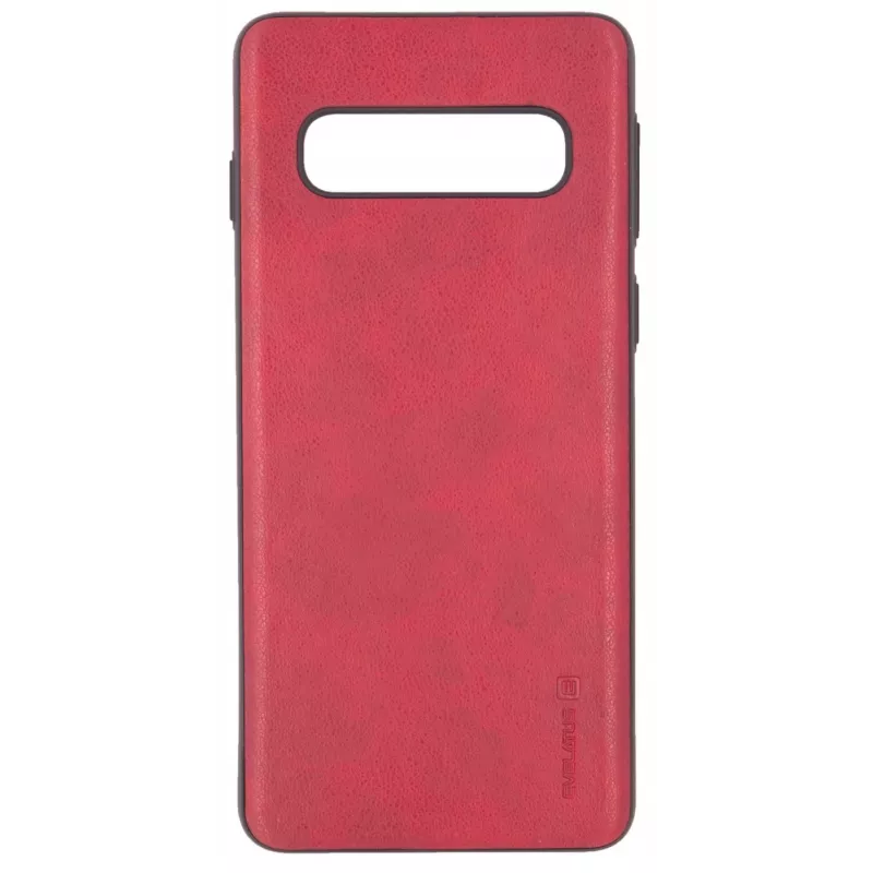 Evelatus Samsung Galaxy S10 Kuton Red Back Cover - Liquid Silicone / TPU