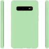 Evelatus Samsung Galaxy S10+ etui Nano Silicone Soft Touch TPU miętowy