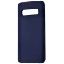 Evelatus Samsung Galaxy S10 Plus Premium Soft Touch Silikonowe etui Midnight Blue