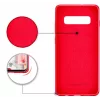 Evelatus Samsung Galaxy S10 Plus Miękka Silikonowa Etui Czerwony