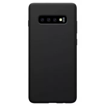 Evelatus Samsung Galaxy S10 Premium Silikonowe etui Soft Touch Czarny