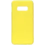 Evelatus Samsung Galaxy S10e Nano Silikonowe etui Soft Touch TPU Żółty