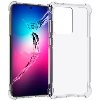 Evelatus Samsung Galaxy S20 Ultra Military Shockproof Silicone Case TPU Transparent