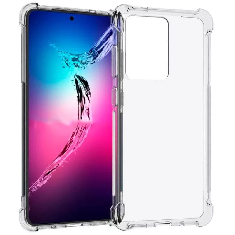 Evelatus Samsung Galaxy S20 Ultra Military Shockproof Silicone Case TPU Transparent