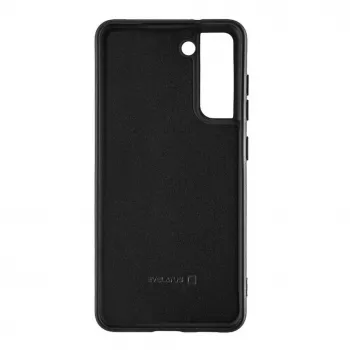 Evelatus Samsung Galaxy S21 FE Nano Silikonowa Obudowa Soft Touch TPU Czarna