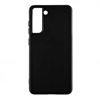Evelatus Samsung Galaxy S21 FE Nano Silikonowa Obudowa Soft Touch TPU Czarna