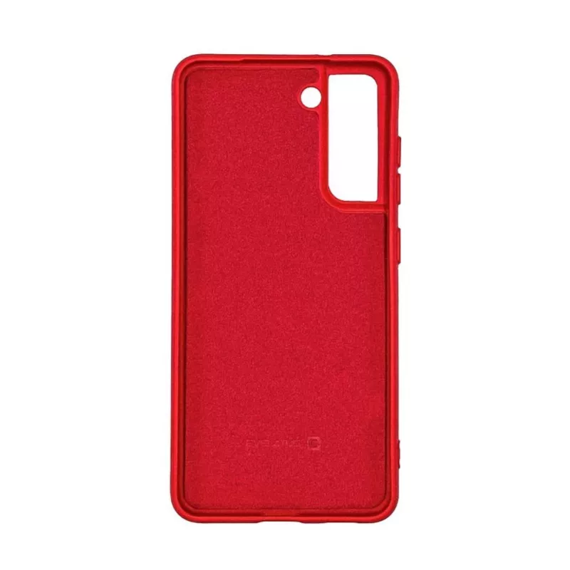 Evelatus Samsung Galaxy S21 Nano Silicone Case Soft Touch TPU Czerwony