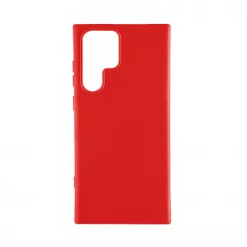 Evelatus Samsung Galaxy S22 Ultra Nano Silicone Case Soft Touch TPU Red