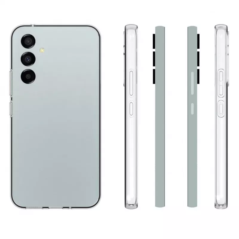 Evelatus Samsung Galaxy S23 Przezroczyste Silikonowe Etui 1,5 mm TPU Transparent