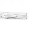 Evelatus Samsung Galaxy S26 Etui hybrydowe z MagSafe PC+TPU 360 Metalowy stojak Przezroczyste