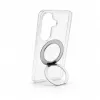 Evelatus Samsung Galaxy S26 Etui hybrydowe z MagSafe PC+TPU 360 Metalowy stojak Przezroczyste